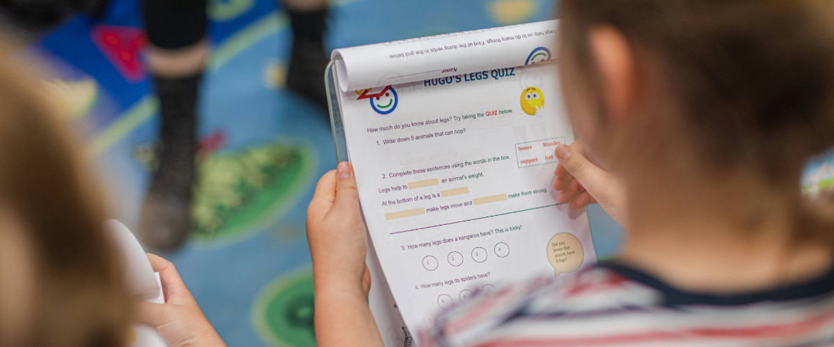 Children's University - Activity sheet