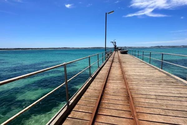 Jetty at Vivonne Bay