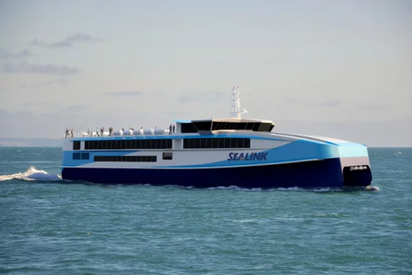 Artist impression of new ferry crossing