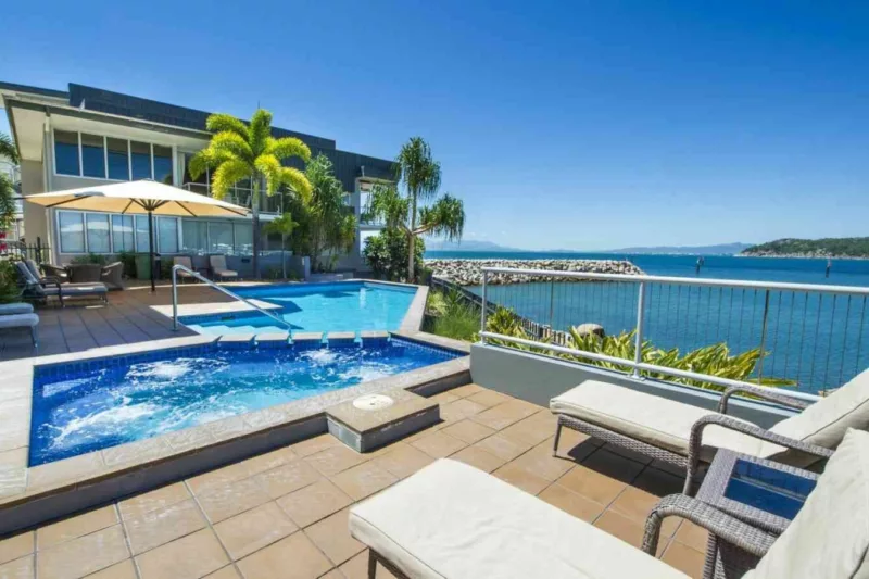 Image showcasing the hotel view of Magnetic Island.