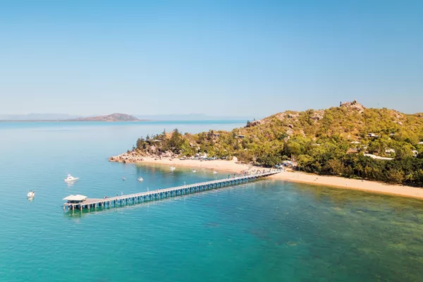 View of Picnic Bay jetty on Magnetic Island.