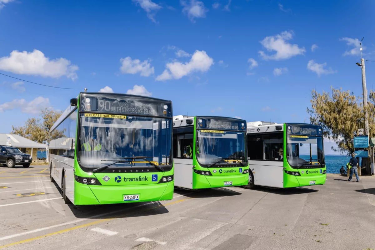 North Stradbroke Island buses