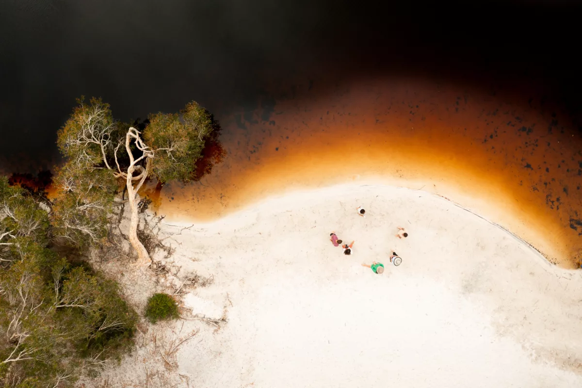 Brown Lake, Tourism Australia