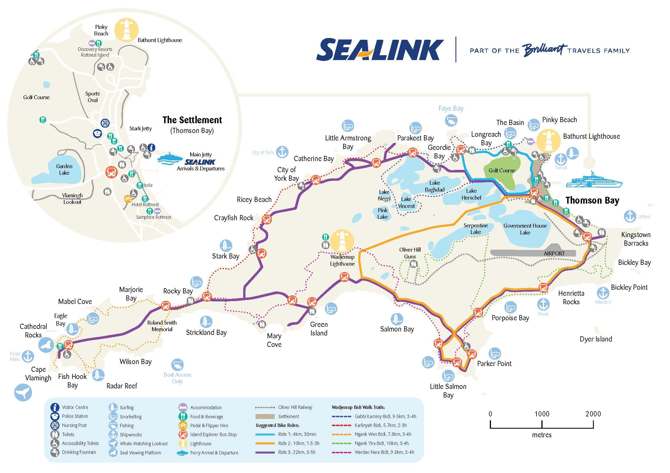 Rottnest Island by bike | SeaLink Rottnest Island