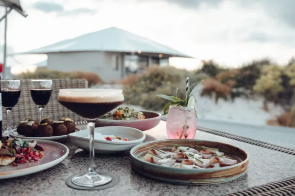 Food at Pinkys Rottnest Island
