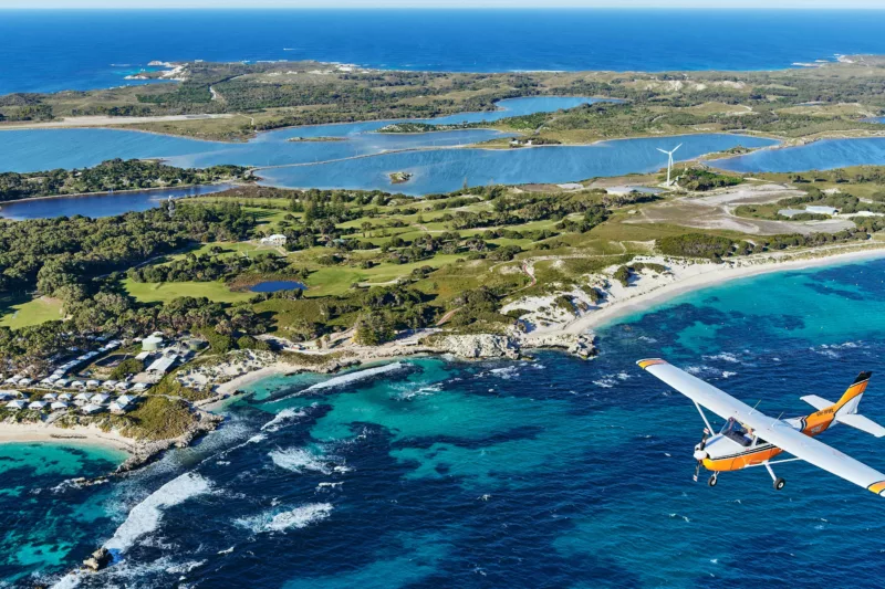Scenic Flight over Wadjemup / Rottnest Island
