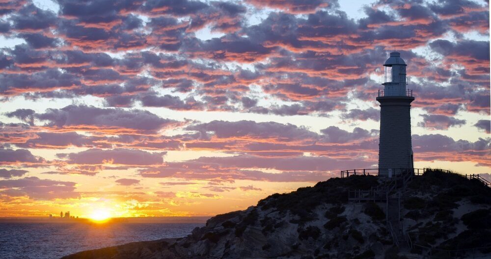 Sunrise over Bathurst Lighthouse