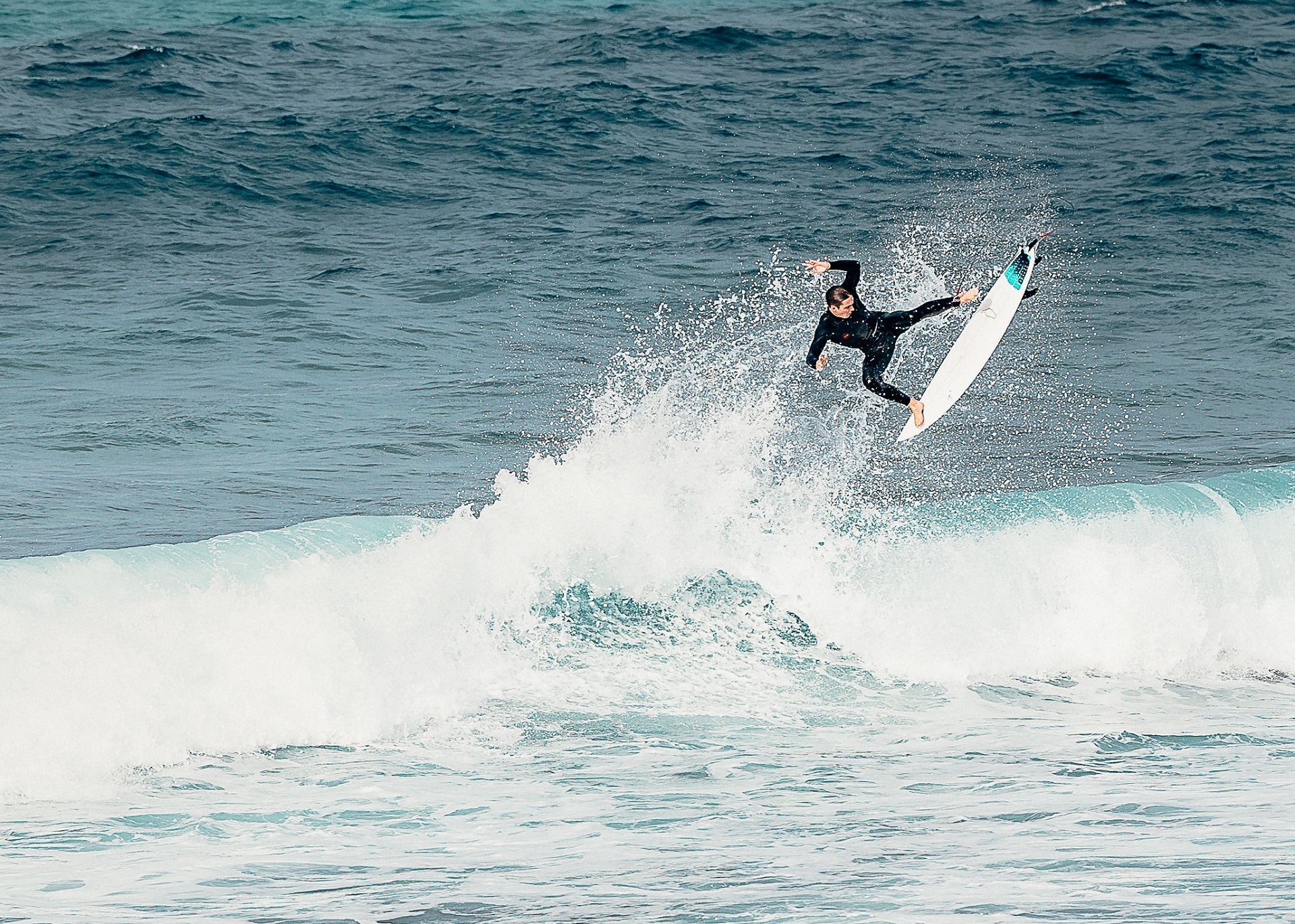 Surfing at Rottnest Island