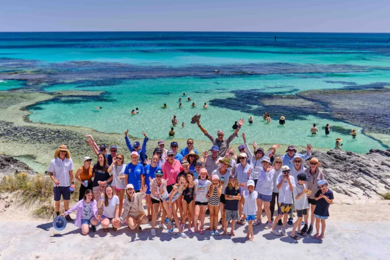 Beach clean at Rottnest Island