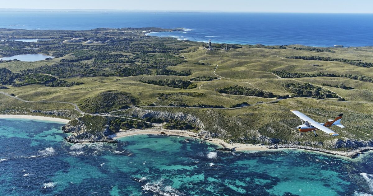 Rottnest Island 20minute scenic flight SeaLink Rottnest Island