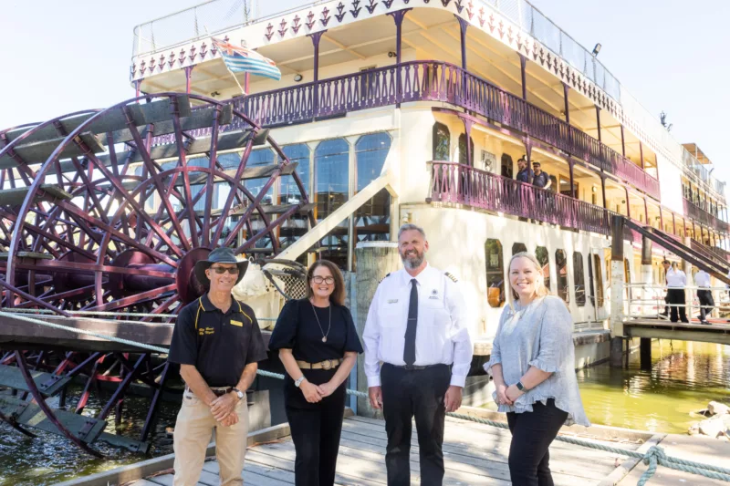 Pc Princess Murray Murray Princess returns to cruising after historic Murray… | SeaLink