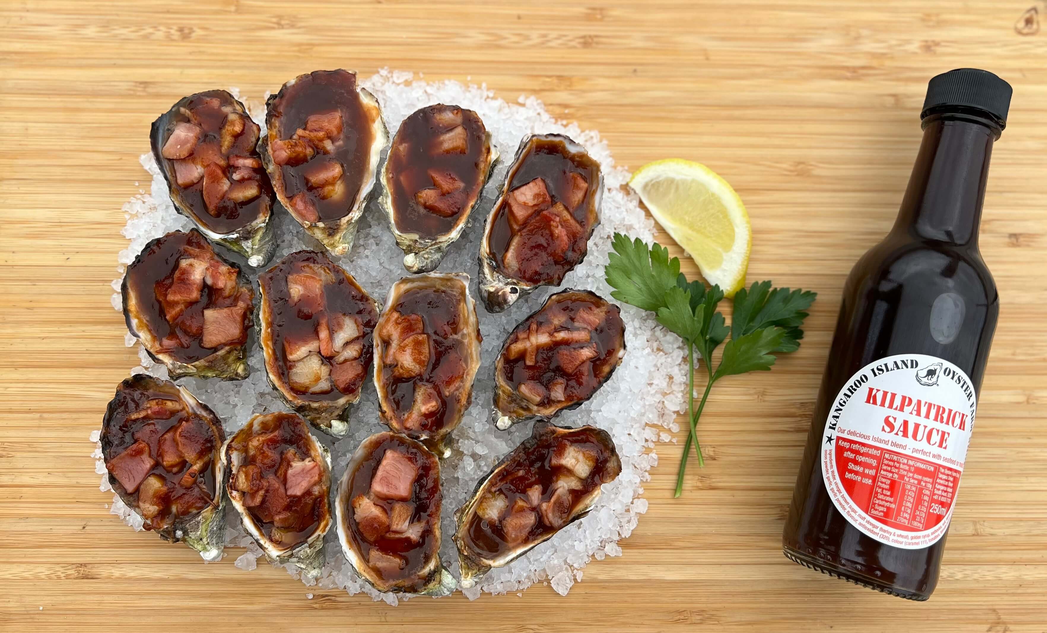 Oysters Kilpatrick Sauce