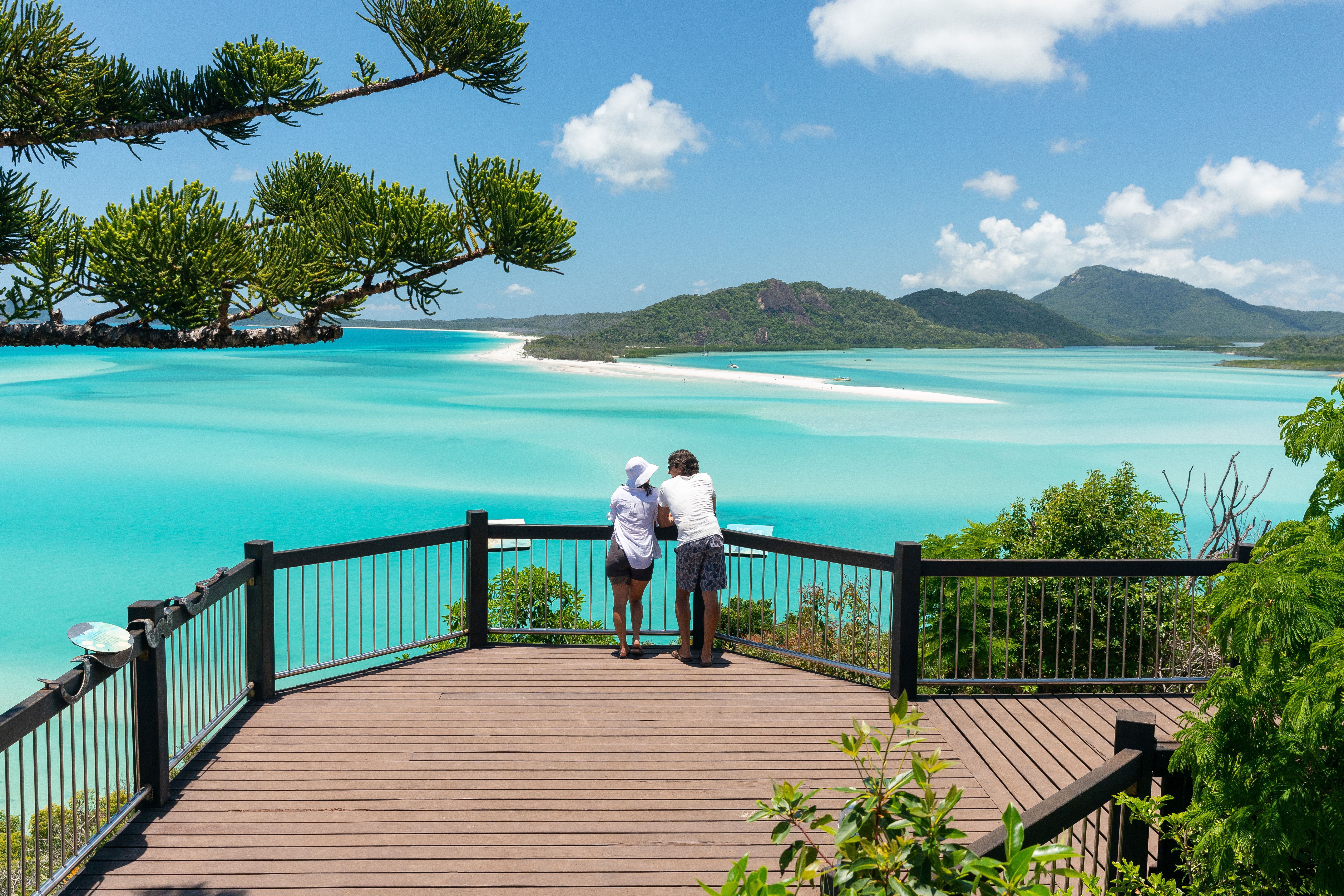 Hill Inlet Lookout - no filters used!