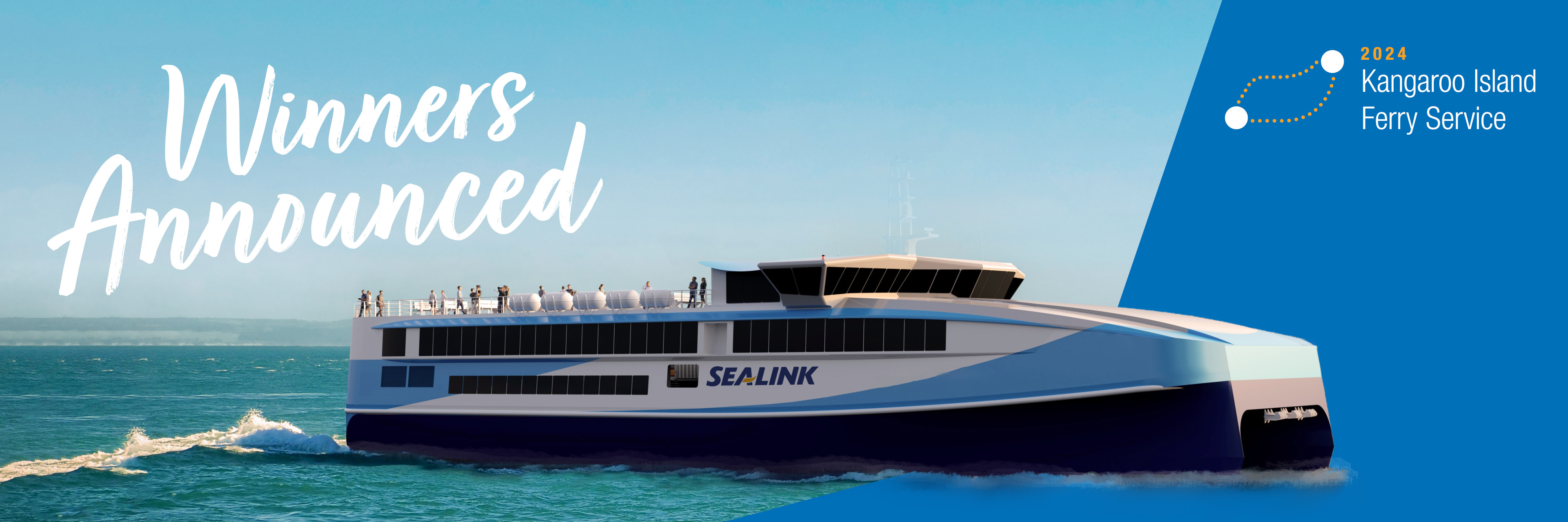 Towards the new Kangaroo Island Ferry… SeaLink Kangaroo Island