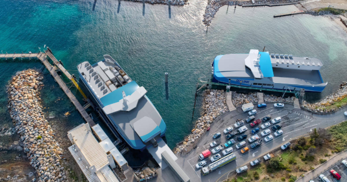 Naming of two new ferries for the Kangaroo… SeaLink Kangaroo Island