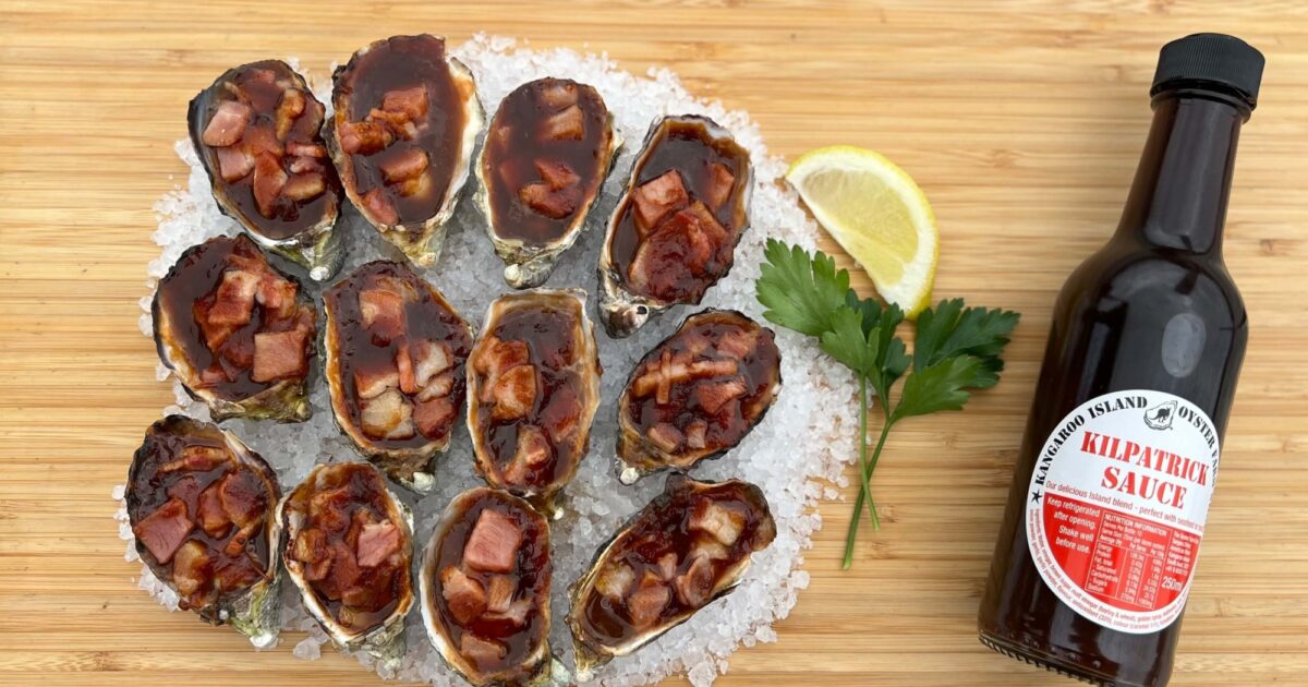 Kilpatrick oyster recipe SeaLink Kangaroo Island