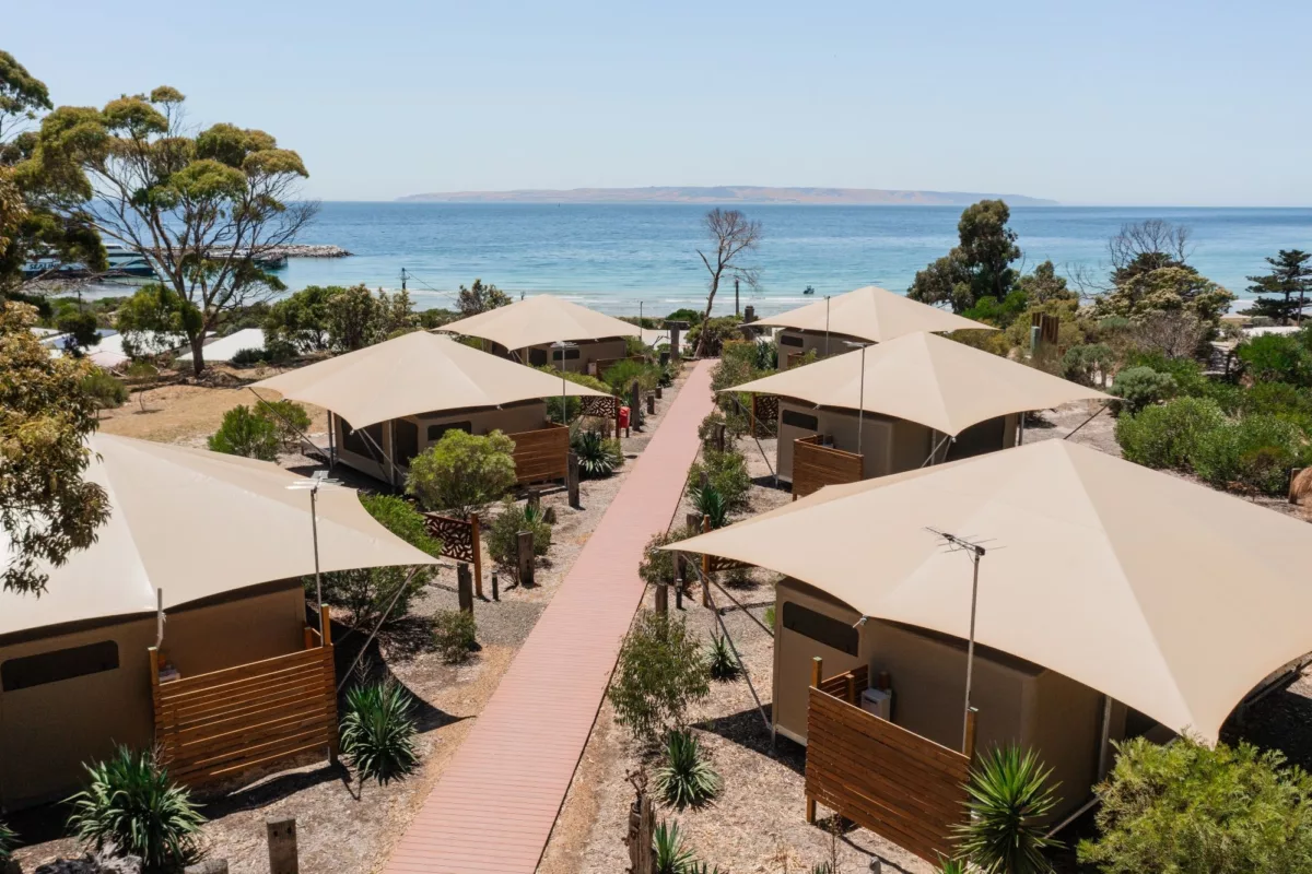 Seafront Holiday Park Eco Friendly Tents