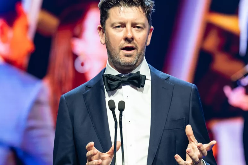 NSW Tourism Awards Nick at Podium Cropped