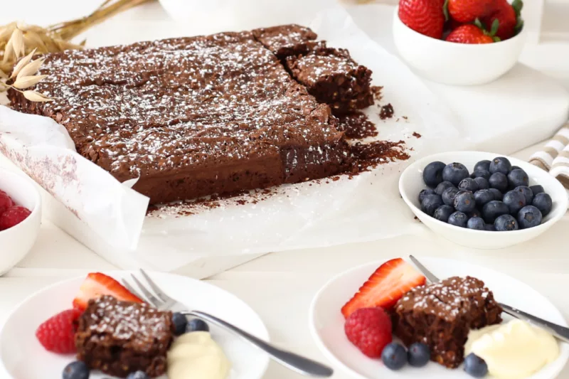 Chocolate brownies ki oatsd