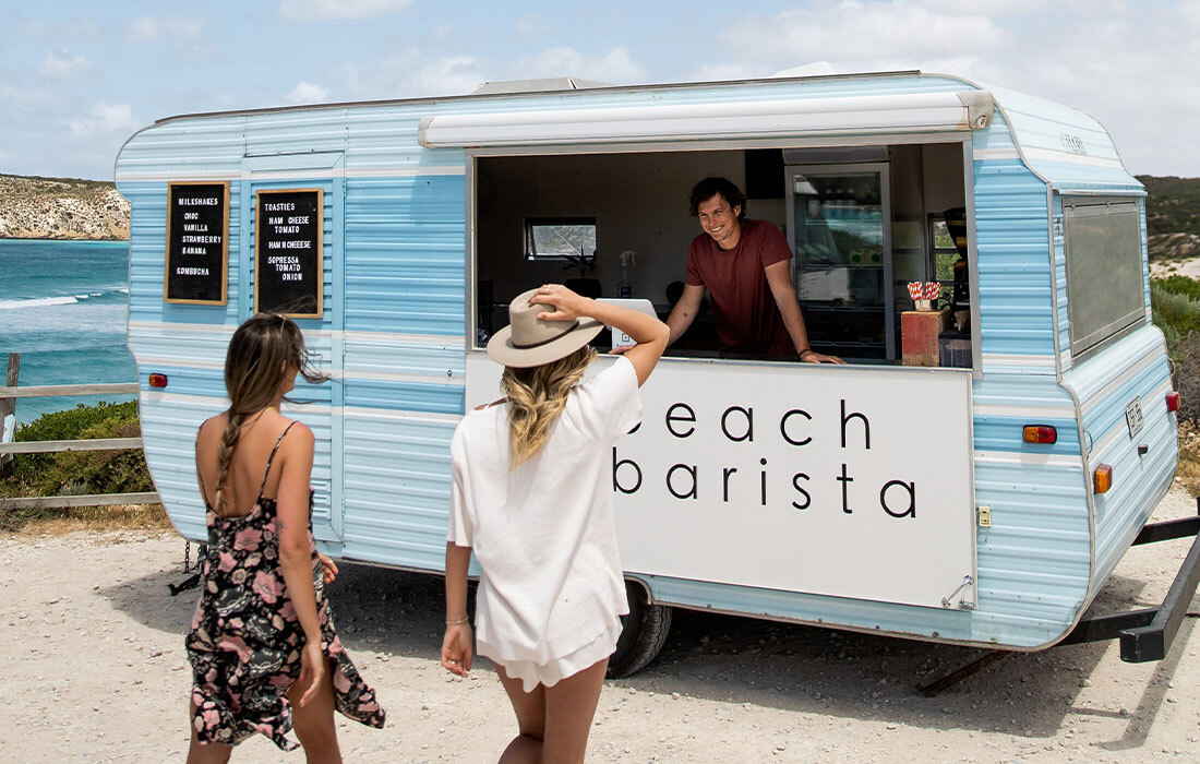 Beach Barista Coffee Van