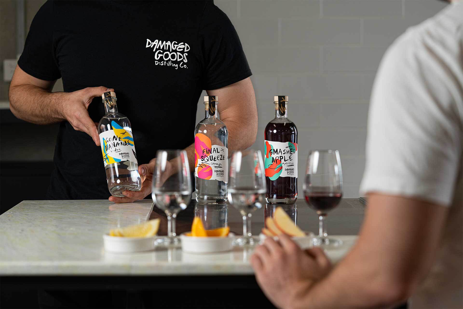 Damaged Goods Spirit Tasting