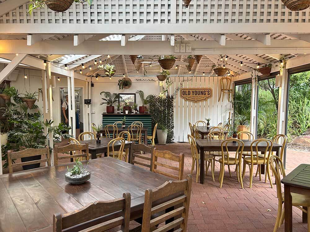 Garden at Old Youngs Swan Valley